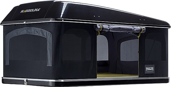 Палатка на крышу автомобиля Autohome Maggiolina Grand Tour Small 360 Black Storm / M360BS/15 (черный)
