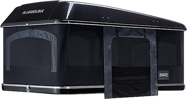 Палатка на крышу автомобиля Autohome Maggiolina Grand Tour Small 360 Black Storm / M360BS/15 (черный)