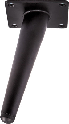 Опора мебельная AKS конусная h150 наклонная (черный) - 