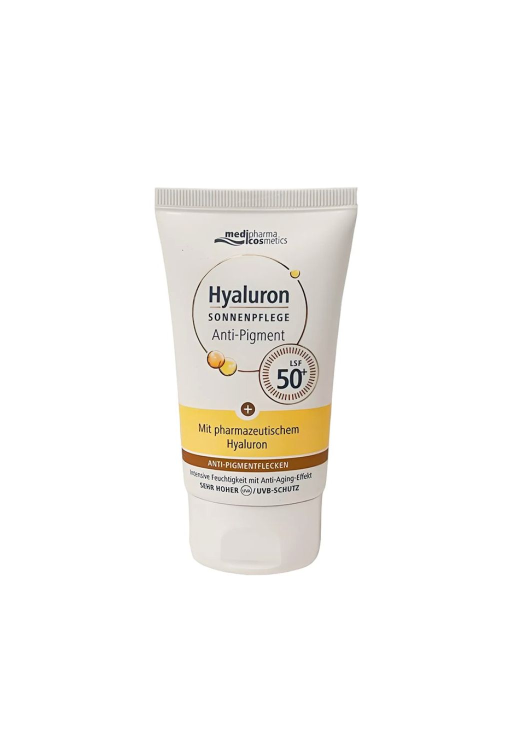 Крем солнцезащитный Byphasse Антивозрастной SPF50+ с гиалуроновой кислотой (50мл)