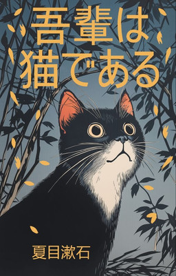 

Книга, Wagahai wa neko de aru. Ваш покорный слуга кот, мягкая обложка