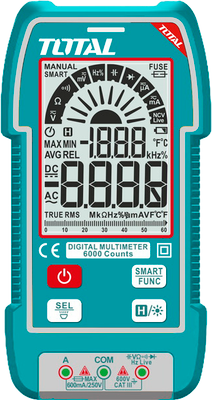 Мультиметр цифровой TOTAL TMT516004 - 