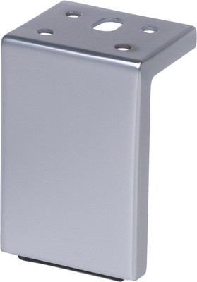 Опора мебельная AKS Wall h120 (матовый хром) - 