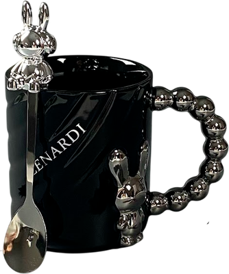 Кружка с ложкой Lenardi 315-072 - 