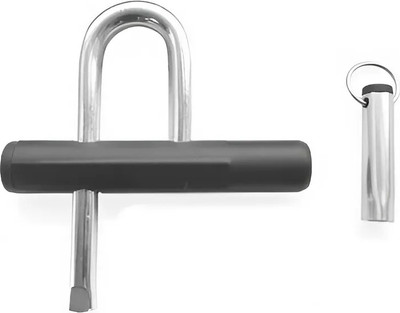 

Замок навесной, ЗНВ-1-10 винтовой под один ключ