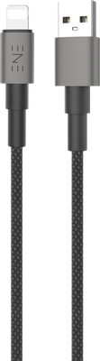 Кабель ENE Cumir USB-A - Lightning 30.401 (1м, черный) - 