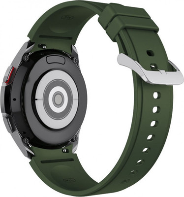 Ремешок для умных часов Rumi Classic для Samsung Galaxy Watch 4/5/6/7/FE (20мм, лавровый/зеленый) - 