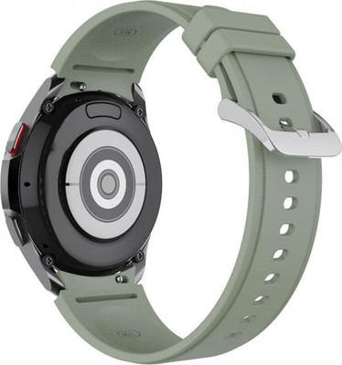 Ремешок для умных часов Rumi Classic для Samsung Galaxy Watch 4/5/6/7/FE (20мм, шалфейный/зеленый) - 