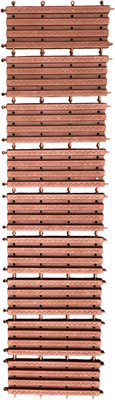 Дорожка садовая Ковропласт Тропинка 0.3x4м (коричневый) - 