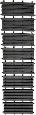 Дорожка садовая Ковропласт Тропинка 0.3x4м (черный) - 