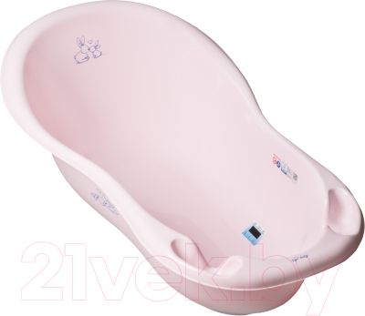 Ванночка детская Tega Кролики / KR-005-104 (розовый)