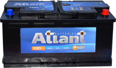 

Автомобильный аккумулятор Atlant, New R+