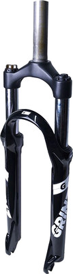 Вилка для велосипеда Grinz ES 443 AMS 26 / HQ-0018755 (черный/белый) -