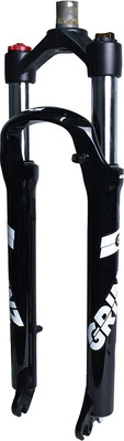 Вилка для велосипеда Grinz ES 456 MLO 29 / HQ-0018762 (черный/белый) -