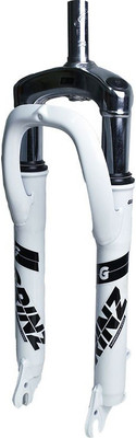 Вилка для велосипеда Grinz ES 225-2 24 / HQ-0018746 (белый/черный) - 