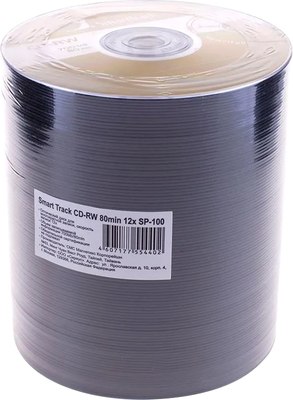 

Набор дисков CD-RW, 700Mb 4-12x Bulk / ST000197