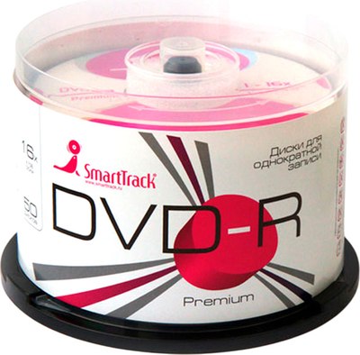 

Набор дисков DVD-R, 4.7Gb 16х Cake Box / ST000252