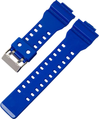 Ремешок для умных часов Rumi GLS для G-Shock GA-110/GA-100/G-8900/GLS-100 (синий) - 