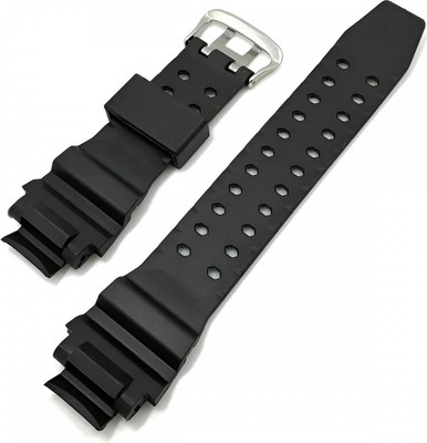 Ремешок для умных часов Rumi GWA для G-Shock GW-A1100/GW-A1000/GW-4000/GA-1000/G-1400 (черный, комплект для установки) - 