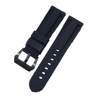 Ремешок для умных часов Rumi Haxy 22мм (черный) - 