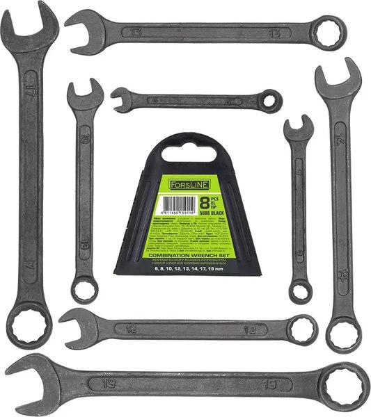 Набор ключей ForsLine FL-5086 Black (64734)