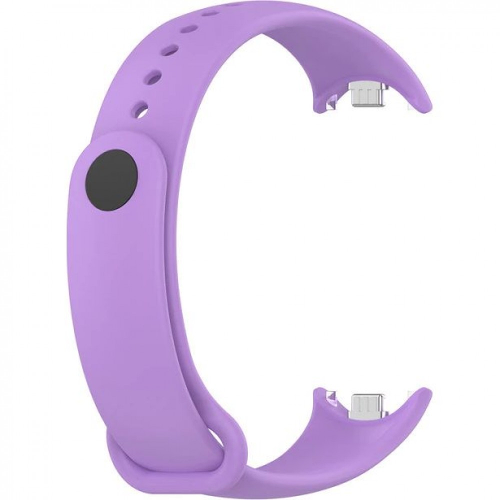 Ремешок для фитнес-трекера Rumi Metalfix для Xiaomi Smart Band 8/9 (лавандовый)