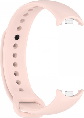 Ремешок для фитнес-трекера Rumi Metalfix для Xiaomi Smart Band 8/9 (нежно-розовый) - 