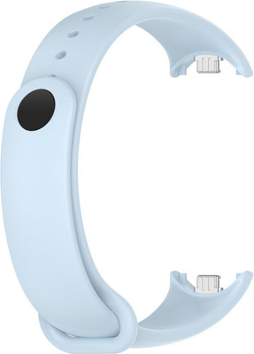 Ремешок для фитнес-трекера Rumi Metalfix для Xiaomi Smart Band 8/9 (светло-голубой) - 