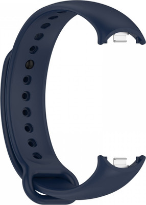 Ремешок для фитнес-трекера Rumi Metalfix для Xiaomi Smart Band 8/9 (темно-синий) - 