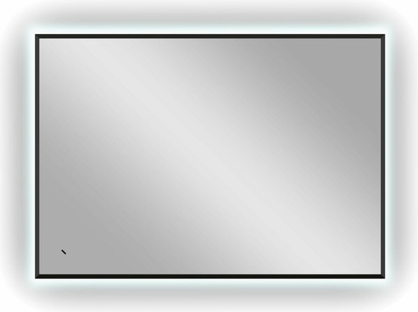 Купить Зеркало Континент Meridian Black Led 80х60 в Молодечно