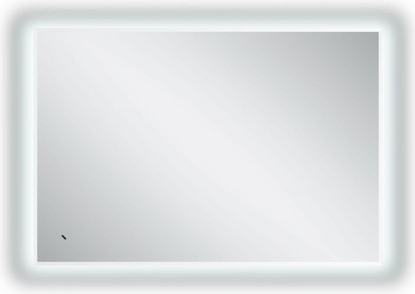 Купить Зеркало Континент Meridian White Led 80х60 в Молодечно