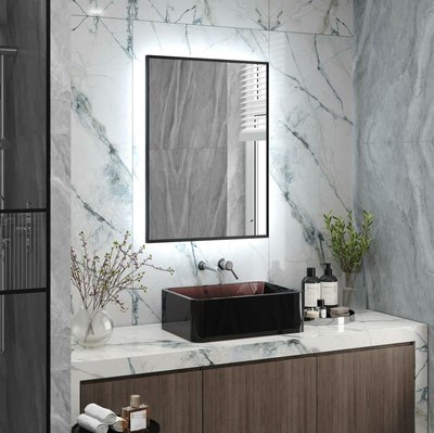 

Зеркало, Meridian Gray Led 70х100