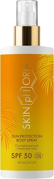 Спрей солнцезащитный SkinpHoria SPF50 High Protection Sun Spray (150мл)