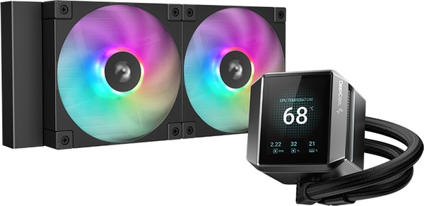Кулер для процессора Deepcool Mystique 240 ARGB (R-LX550-BKADSNC-G-1)