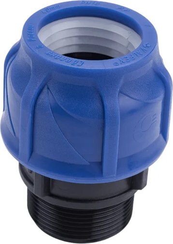 Муфта Valfex ПНД 32x3/4" 100/20 / 121001132034 (с наружной резьбой)