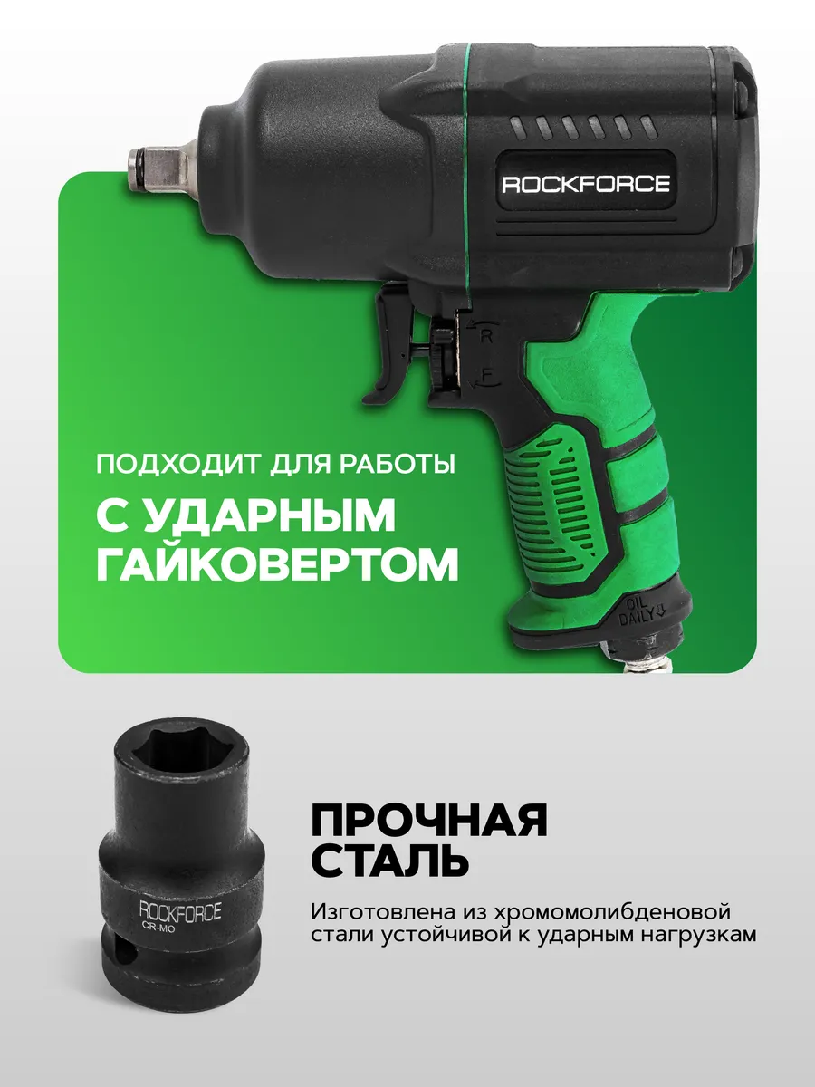 Головка слесарная RockForce RF-44511 (52978) — фото 4