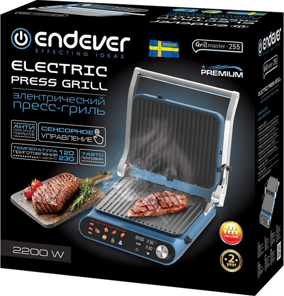 Купить Электрогриль Endever Grillmaster-255 в Жодино