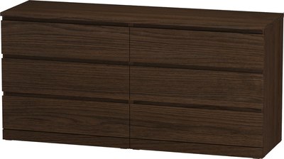 Комод Mio Tesoro Varma Prime 6D (коричневый) - 