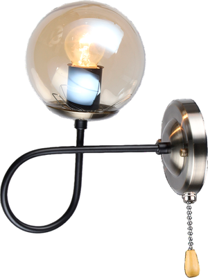 Бра Mirastyle SX-N-4243/1W BK+AB -