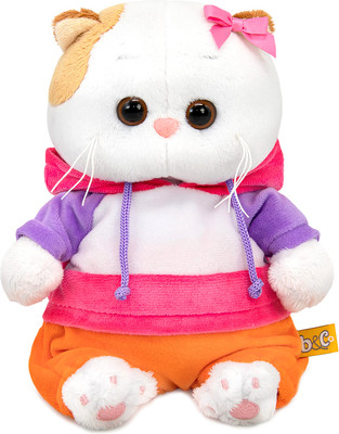 Мягкая игрушка Budi Basa Кошечка Ли-Ли Baby в костюмчике в стиле спорт-шик / LB-153 - 