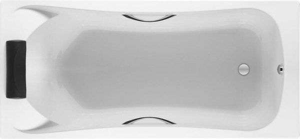 Ванна акриловая Roca BeCool 170x80 + ZRU9302853 / ZRU9302852.KAR