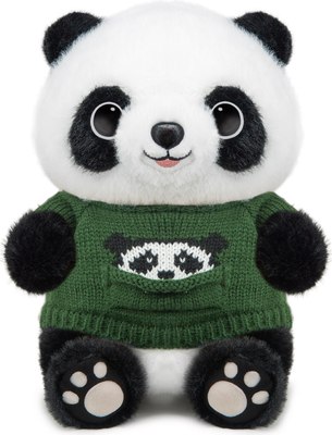 Мягкая игрушка Maxitoys Панда в Зеленом Свитере / 022502-25-GR - 