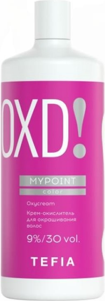 Крем для окисления краски Tefia Mypoint Окислитель 9% 30 vol (900мл)