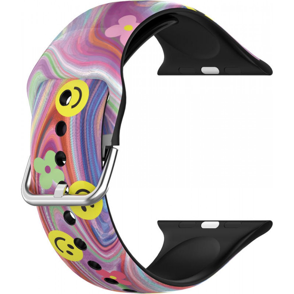 Ремешок для умных часов Rumi Sport Band для Apple Watch 38/40/41мм (смайлы)