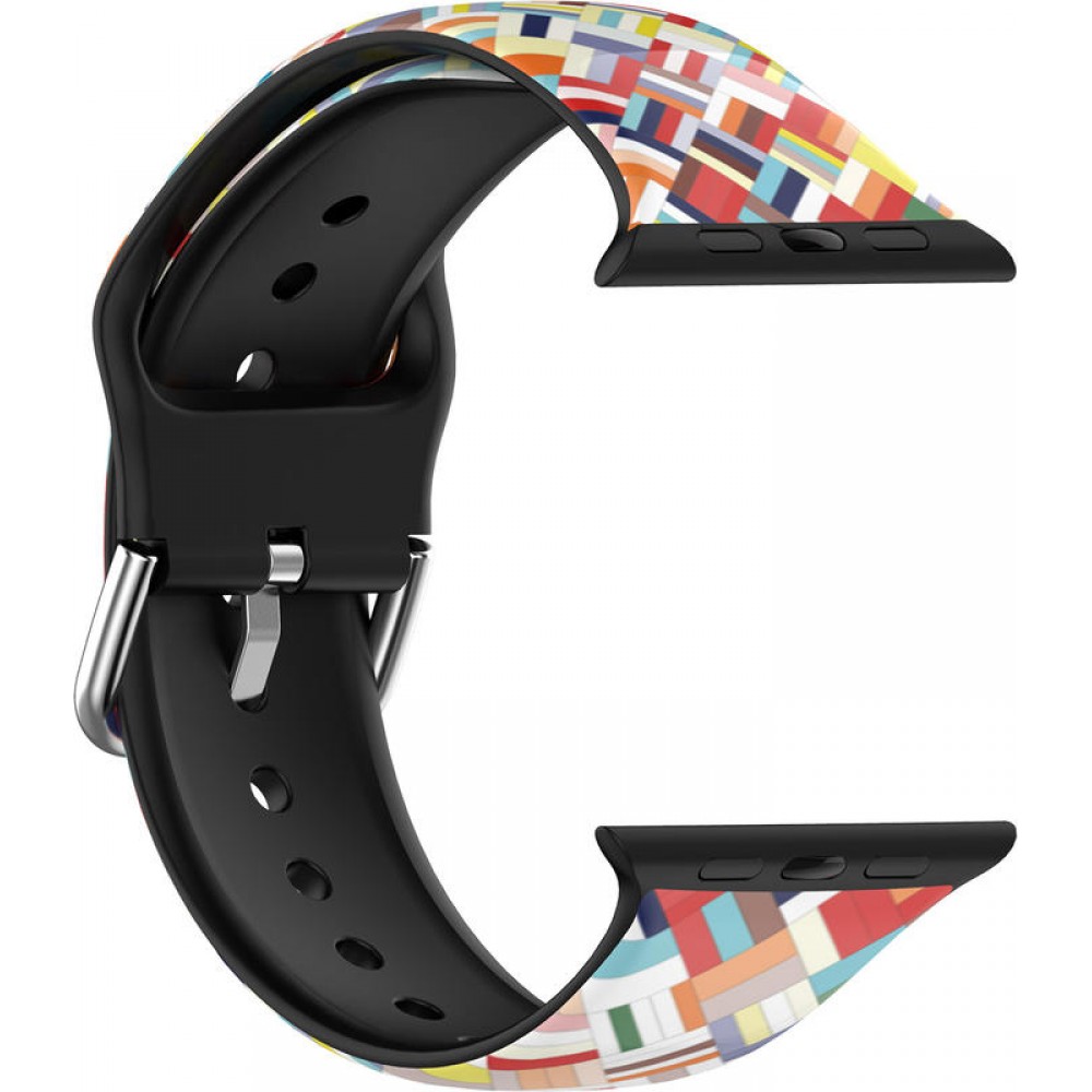 Ремешок для умных часов Rumi Sport Band для Apple Watch 38/40/41мм (флажки) — фото 2