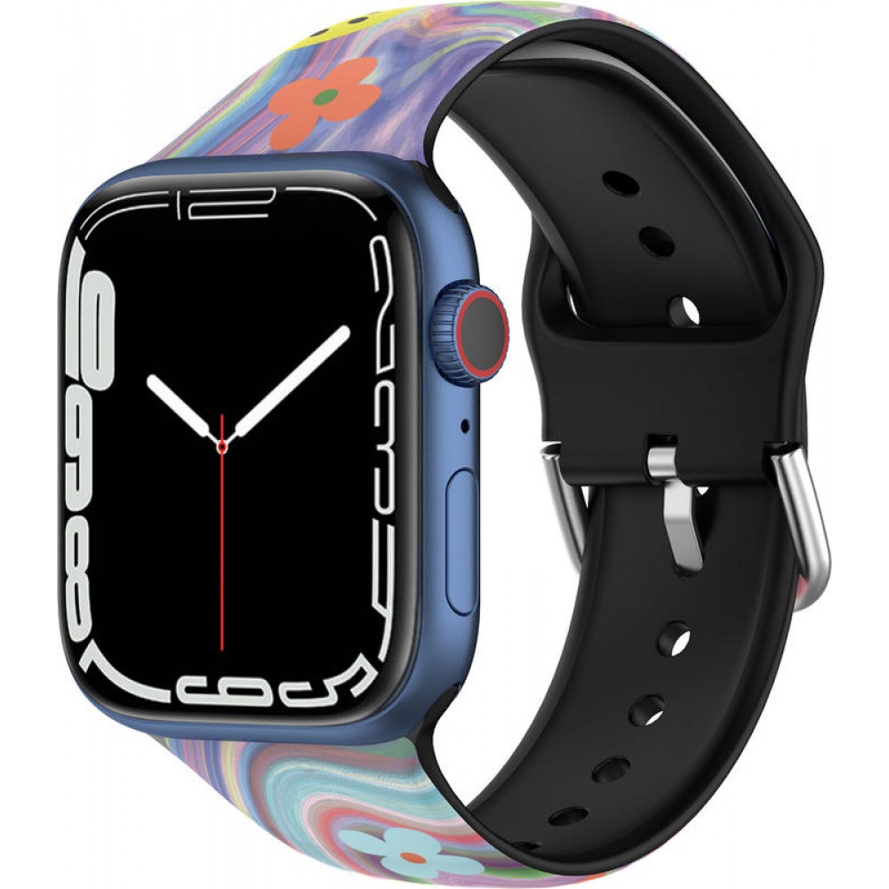 Ремешок для умных часов Rumi Sport Band для Apple Watch 42/44/45мм (смайлы) — фото 2