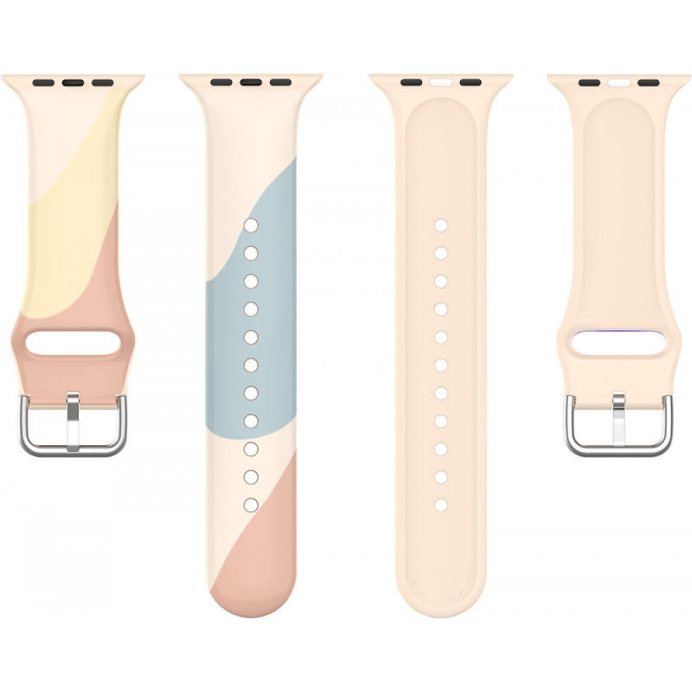 Ремешок для умных часов Rumi Sport Band для Apple Watch 42/44/45мм (тритон бежевый) — фото 2