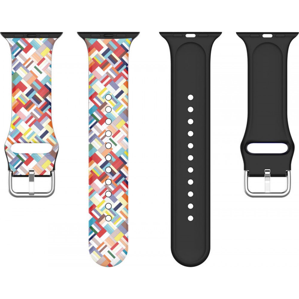 Ремешок для умных часов Rumi Sport Band для Apple Watch 42/44/45мм (флажки) — фото 3