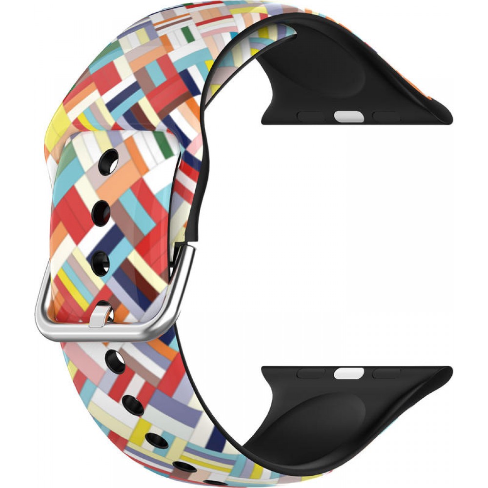Ремешок для умных часов Rumi Sport Band для Apple Watch 42/44/45мм (флажки) — фото 1