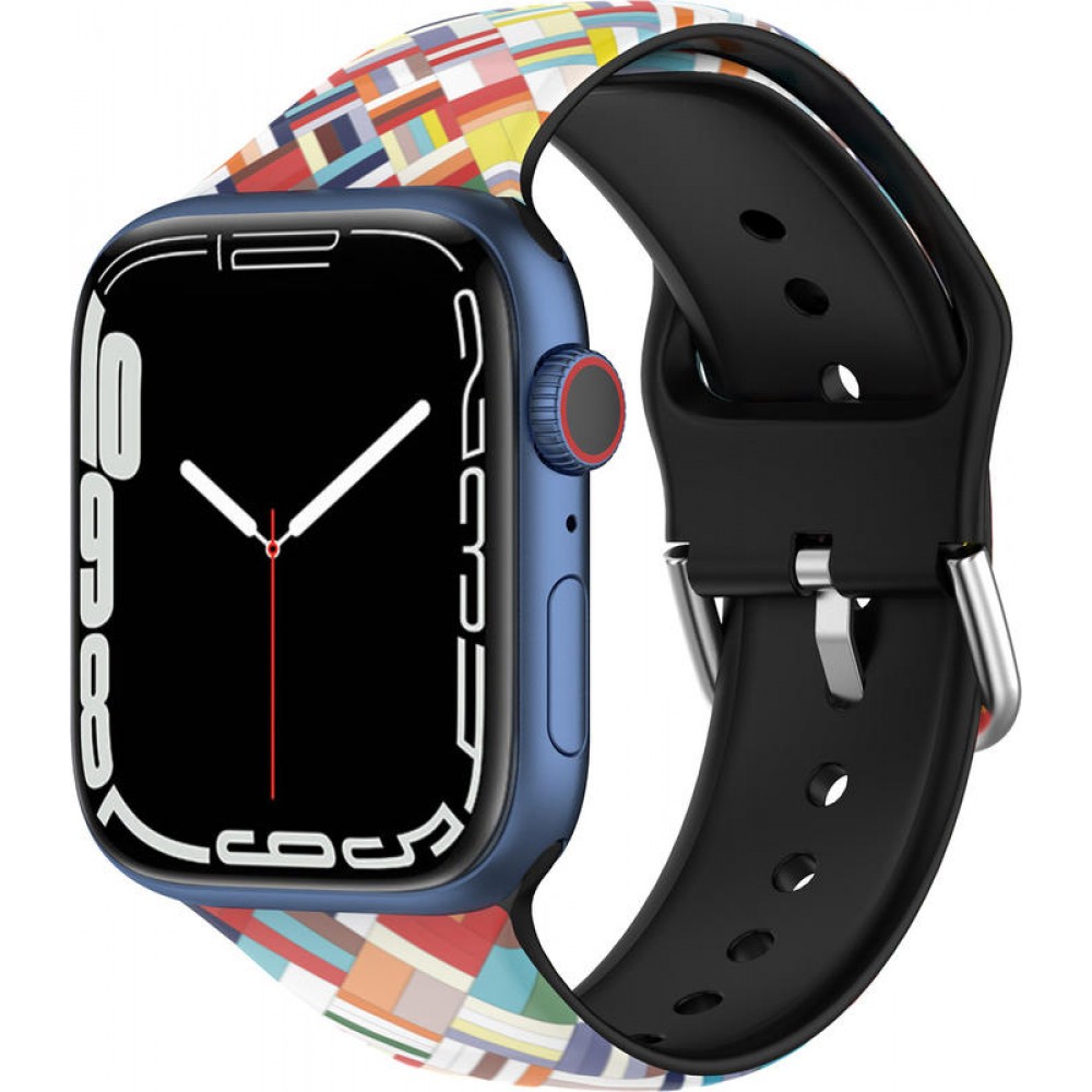Ремешок для умных часов Rumi Sport Band для Apple Watch 42/44/45мм (флажки) — фото 2